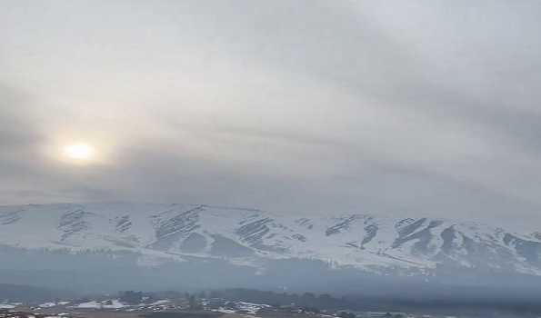 Light snowfall in J&K