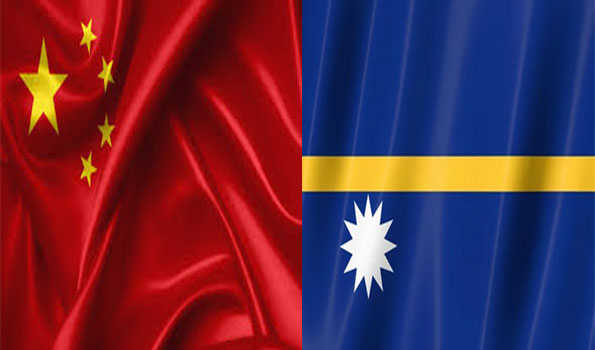 China hails Nauru