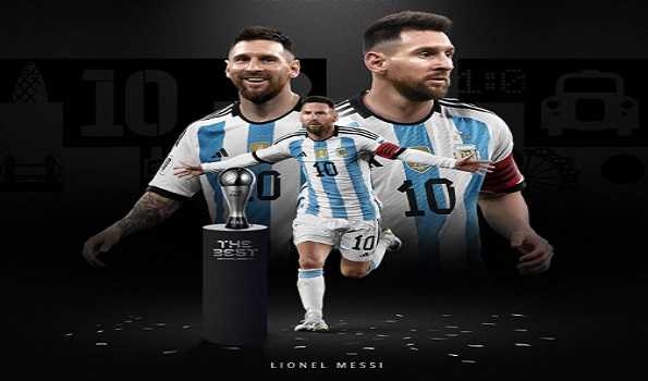 Messi retains FIFA best player award