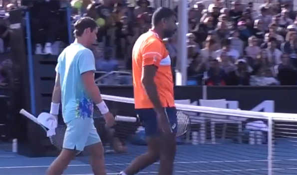 Bopanna registers 500th career-win at AO, Sumit Nagal exits