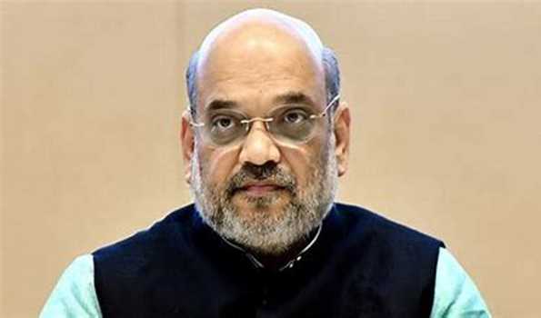 Amit Shah arrives in Shillong to chair NEC meet