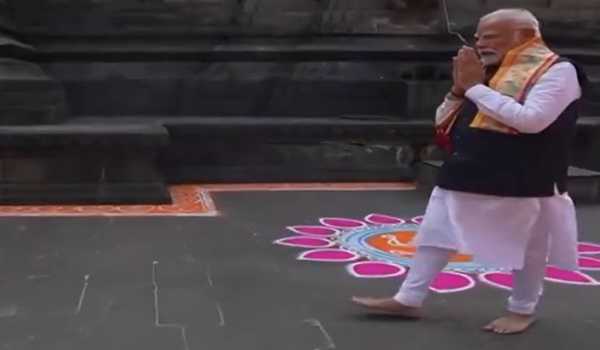 Ahead of Ram temple consecration, PM begins 2-day visit to various temples in TN