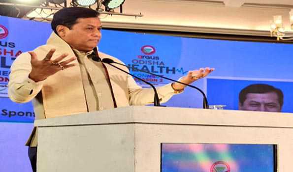 Union Min Sonowal lays foundation stone for 