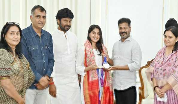 Arjan Awardees, Asian Games 2023 medalists call on Telangana CM