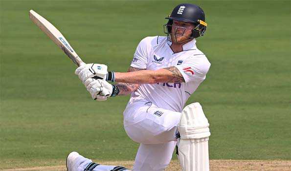 England 215/8 at Tea as Ben Stokes holds fort