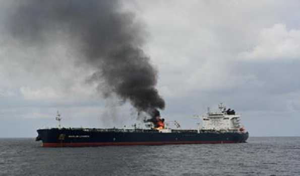 INS Visakhapatnam comes to rescue of merchant vessel in Gulf of Aden