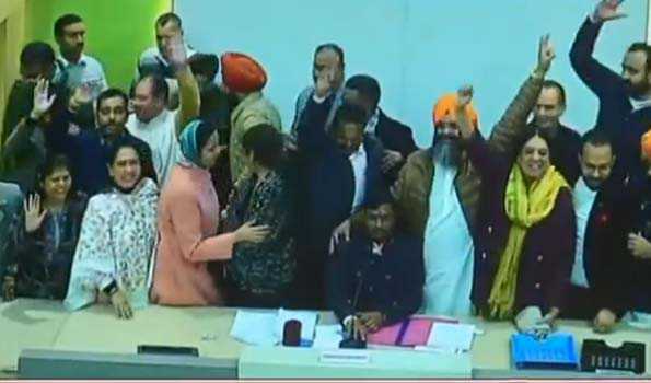 BJP wins the Chandigarh mayor elections