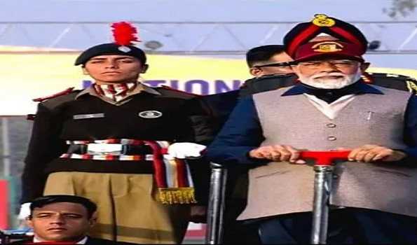 JK: Ulfat becomes the first-ever girl cadet selected as Parade Commander at PM