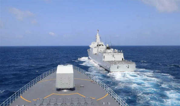 Chinese military conducts maritime patrol in South China Sea