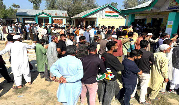 Record 68.72 pc voter turnout in last phase of J&K Assembly Polls