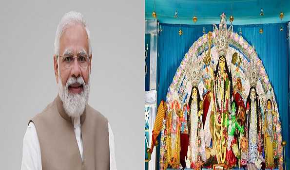 PM Modi greets people to mark Mahalaya ahead of Bengal Dura Puja festival