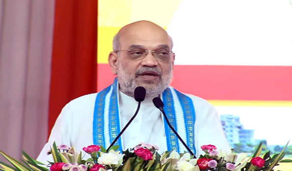 Shah inaugurates, lays foundation stone of projects worth Rs 919 cr in Gujarat