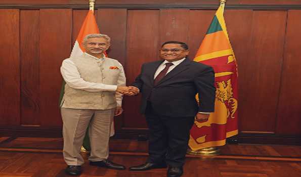 EAM holds talks with new Sri Lankan FM, assures Colombo of India
