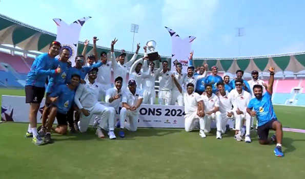 Mumbai win Irani Cup after 27 years