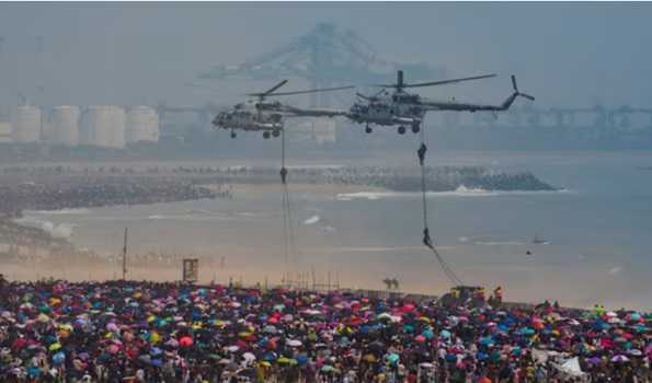 Air show deaths : Stalin announces solatium to five families, says full support extended