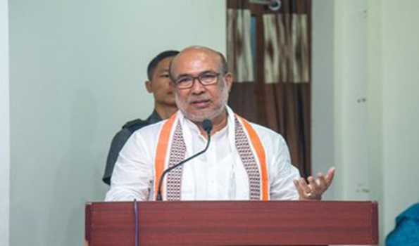 Manipur CM engages with youths trained in hospitality and perfumery