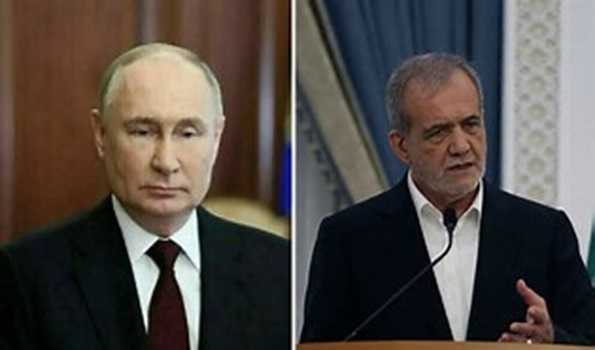 Putin to hold meeting with Iranian President during visit to Turkmenistan