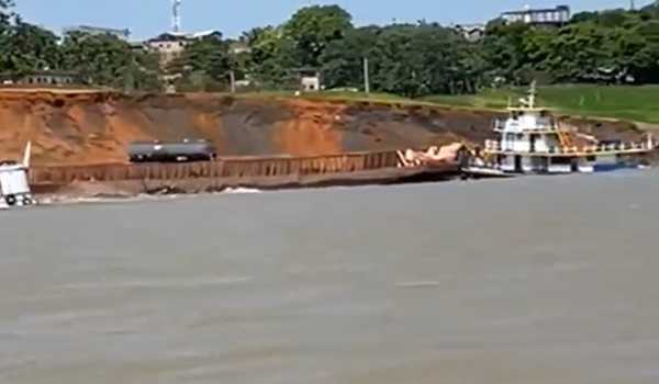 Brazil: 200 feared trapped under debris after landslide at port