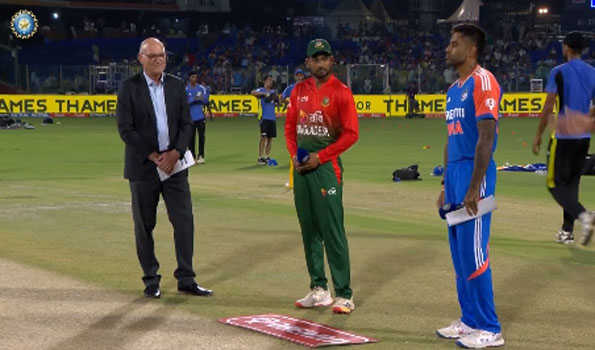 Bangladesh opt to bowl in high-stakes clash against India