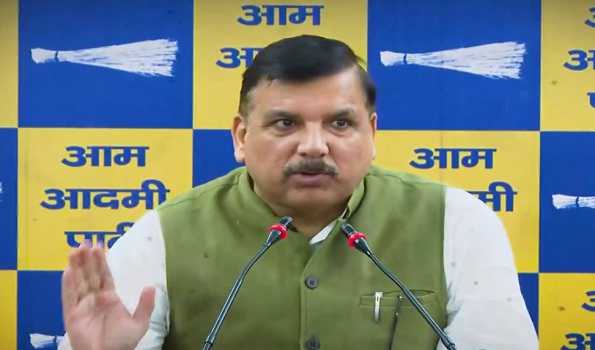 BJP trying to illegally occupy CM residence, alleges Sanjay Singh