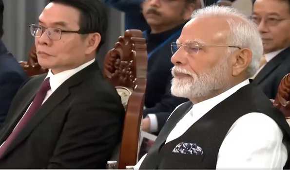 PM Modi witnesses performance of Lao Ramayana in Vientiane