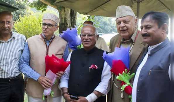 NC to stake claim to form J&K govt: Farooq Abdullah