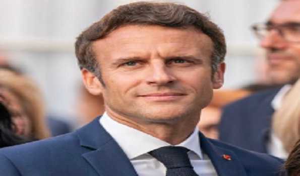 Macron says arms embargo against Israel only way to stop fighting in Middle East