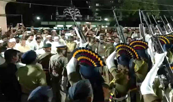 Baba Siddique cremated with full state honours