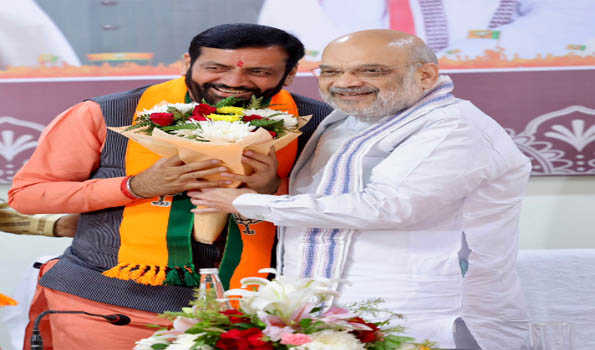 Haryana : Nayab Singh Saini elected as Leader of BJP Legislature Party
