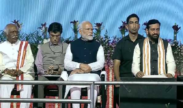 Nayab Singh Saini takes oath as Haryana CM for second time, 13 Ministers also sworn-in