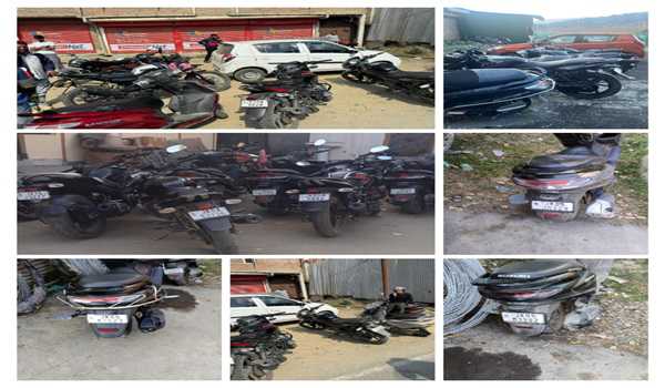J&K: 147 traffic violators booked, 75 vehicles seized in Baramulla