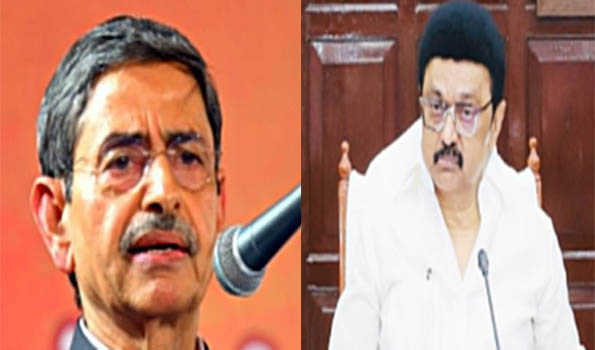 Tamizh Thaai Vaazhthu row : TN Guv reacts to Stalin, term remarks racist