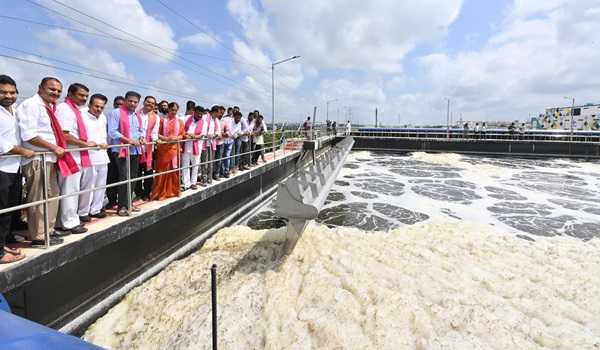 KTR highlights Musi River transformation through KCR-initiated STPs