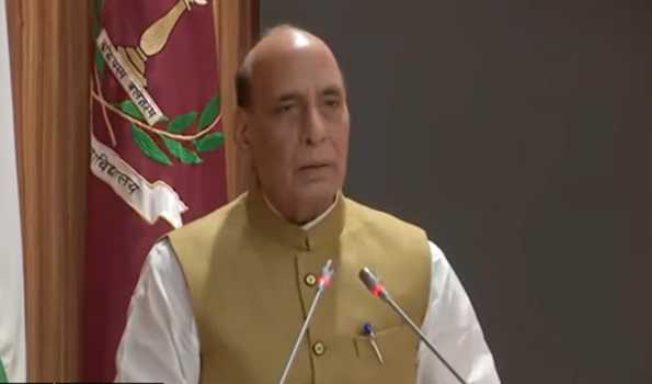 Rajnath calls upon military leaders to leverage latest technological advancements