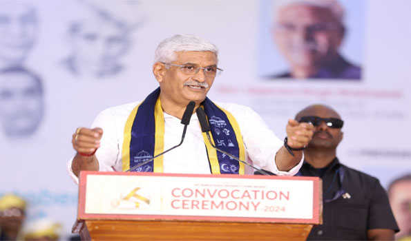 Apply knowledge to solve societal problems, Union Minister to students
