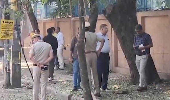 Loud explosion reported outside CRPF School in Delhi