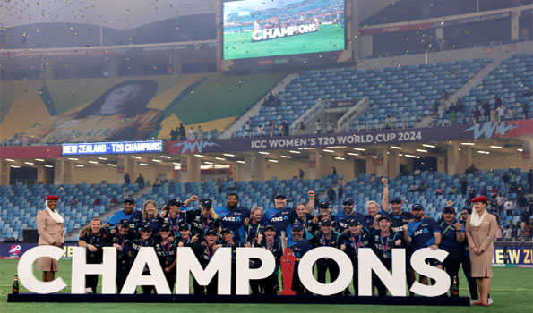NZ women lift T20 cricket World Cup after their men decimate India