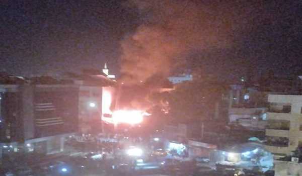 Explosions heard in Damascus after strikes: state media