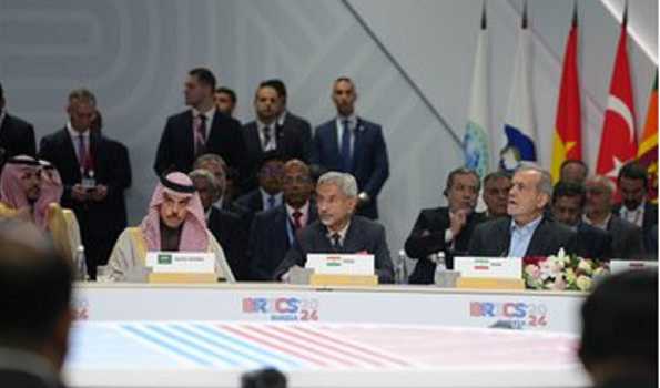 Anxiety that Middle East conflict will spread further: EAM at BRICS Outreach session