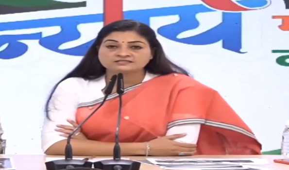 Mahila Congress demands justice for Roshni Jaiswal