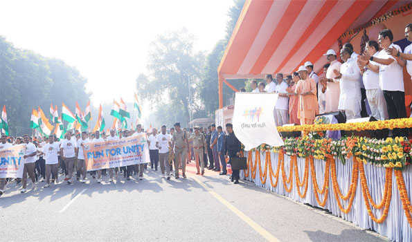 Yogi remembers contribution  of Sardar Patel  to national unity and integrity