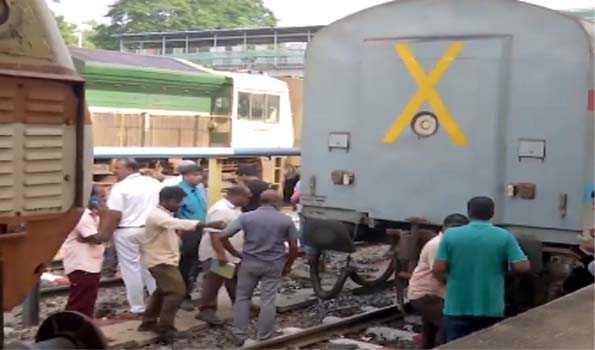 TN: Chennai-Bodinayakanur Express train derails at Madurai junction, none injured