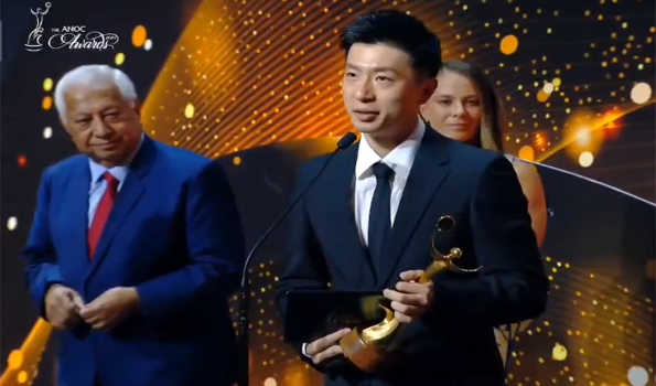 Chinese table tennis great Ma Long wins ANOC Outstanding Sporting Career Award
