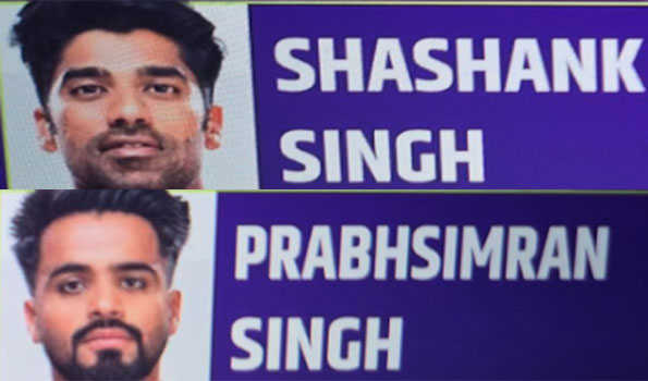 Ponting confirms Prabhsimran, Shashank as key retentions