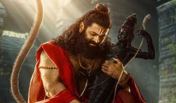 The first look of actor Rishab Shetty in film Jai Hanuman released