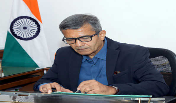 Rajesh Kumar Singh assumes charge as Defence Secretary