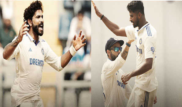 Third Test: Jadeja, Sundar dominate as New Zealand stumble
