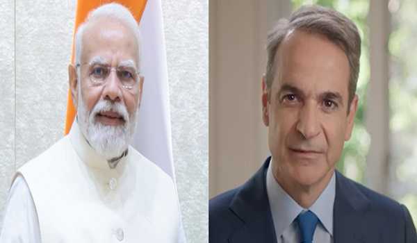 Greece PM discusses with PM Modi opening of two new consulates in India