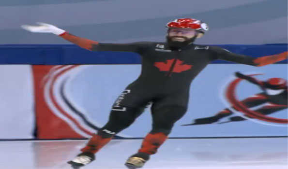 Canada clinches 3 more golds in ISU Short Track World Tour Montreal