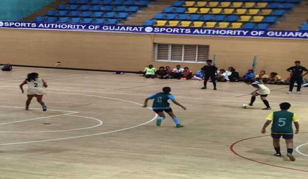 Trials for Indian national futsal team for women underway in Bhavnagar